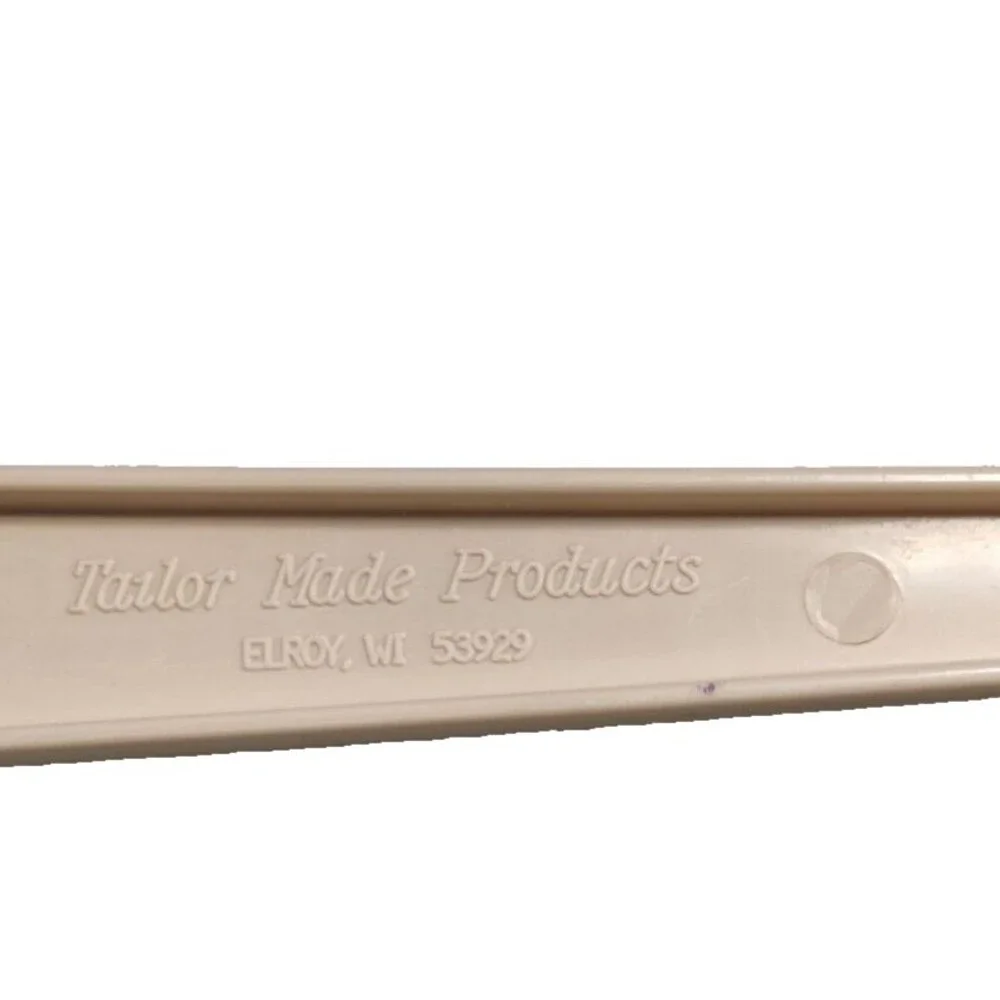 Tailor Made Products Slotted Spaghetti Server USA Spoon Pasta Fork Measure Beige